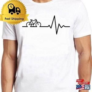 Cycling Cardio Top Bicycle Workout Exercise Healthy Gym Sports tshirt